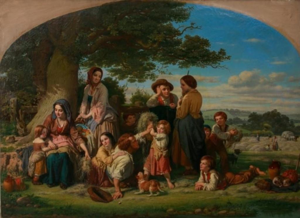 J.O. Banks (1856-1873) - A Country Picnic
