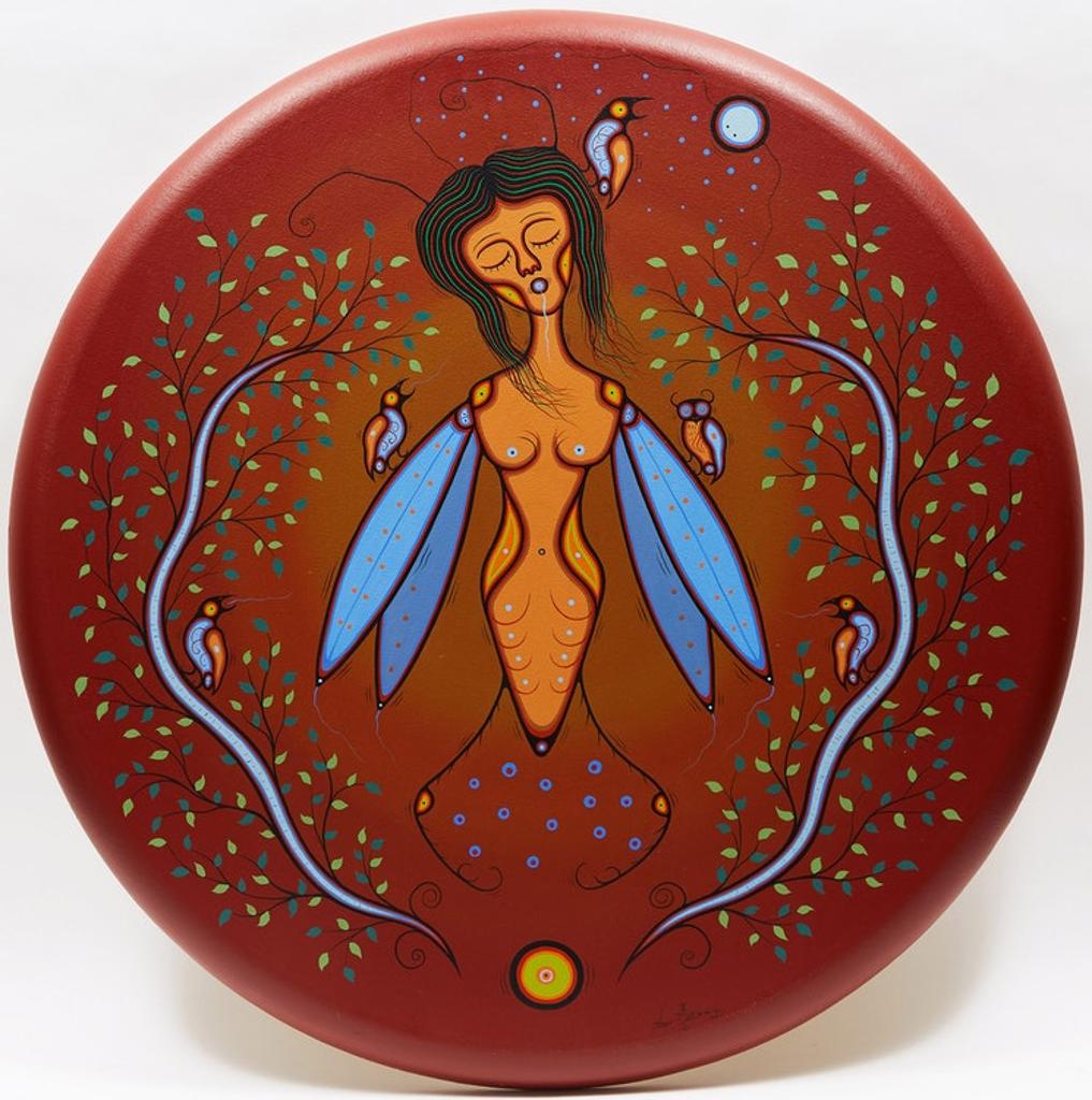 Blair Debassige (1961) - Dragon Queen / Respecting All Living Spirits