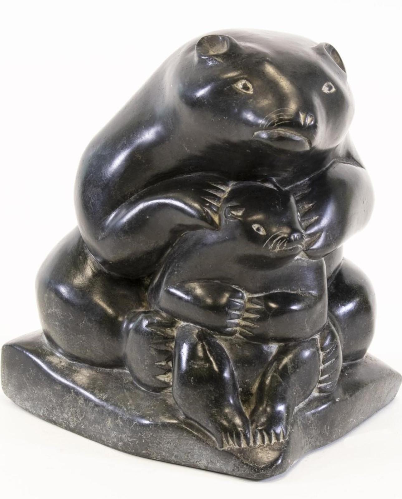 Isah Papialuk (1926) - OTTERS; 1977
