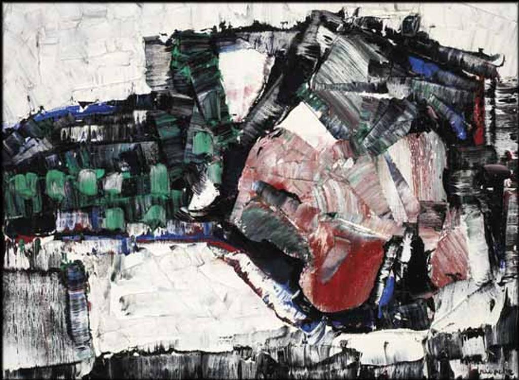 Jean-Paul Riopelle (1923-2002) - Vert d'eau