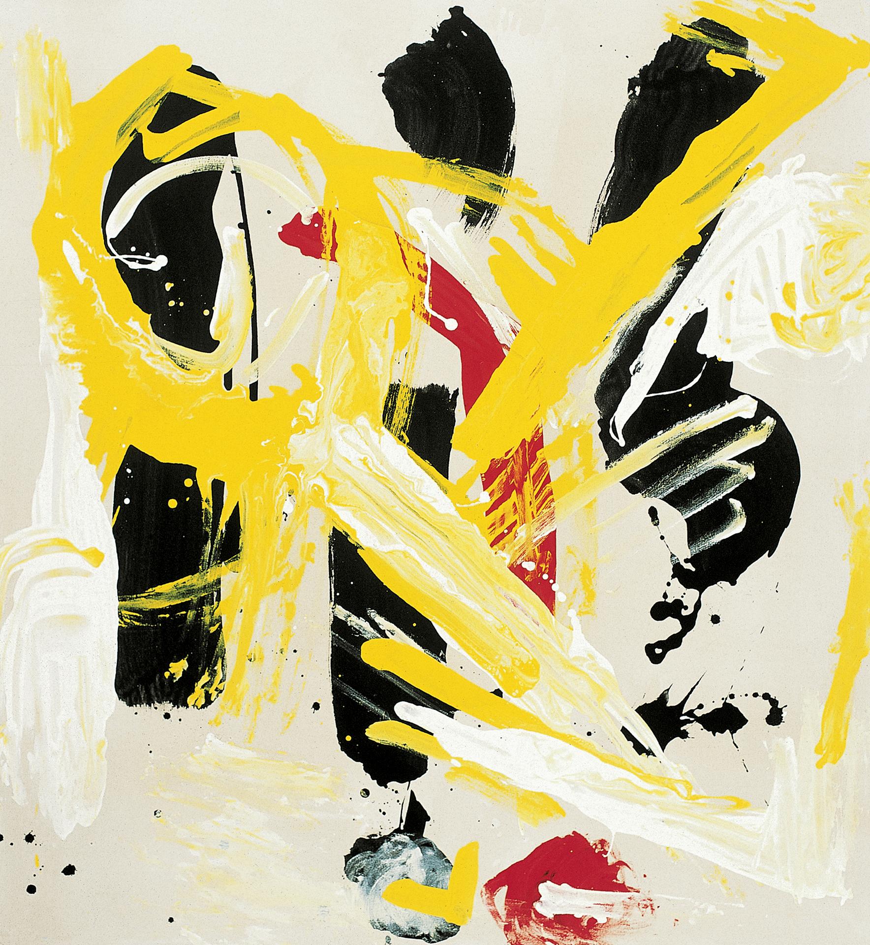 Francine Simonin (1936-2020) - Free Jazz Yellow