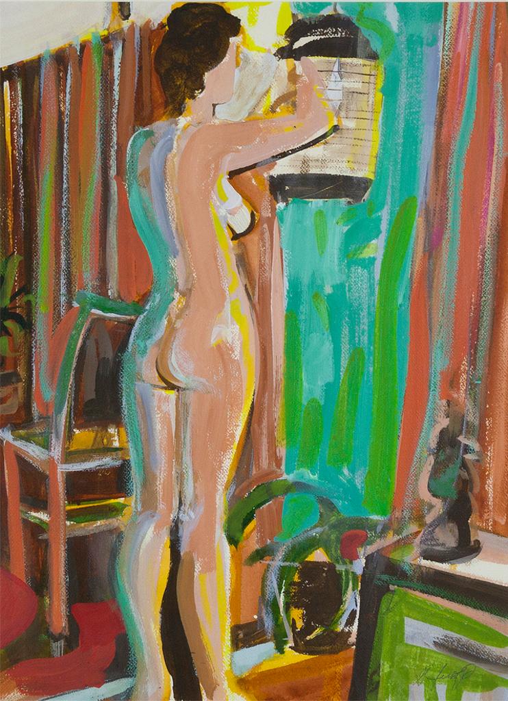 Gerald Jessop (1947) - Hanging a Calendar