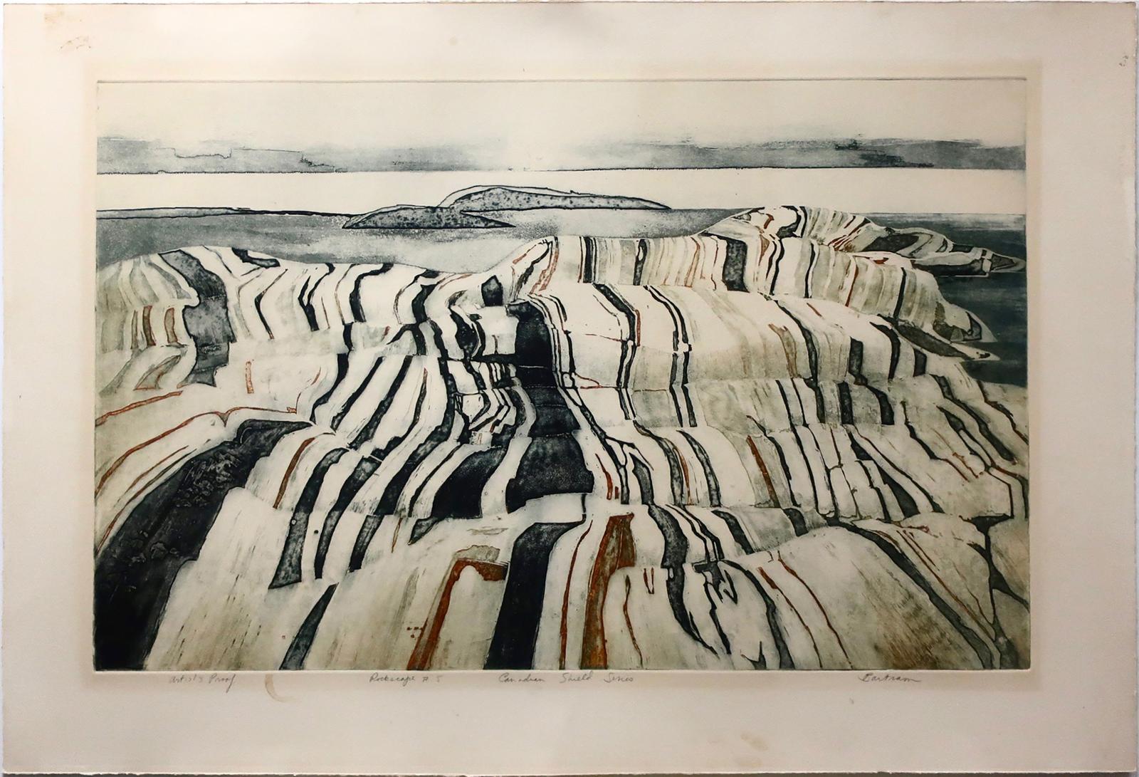 Edward John (Ted) Bartram (1938-2019) - Rockscape #5 (Canadian Shield Series)
