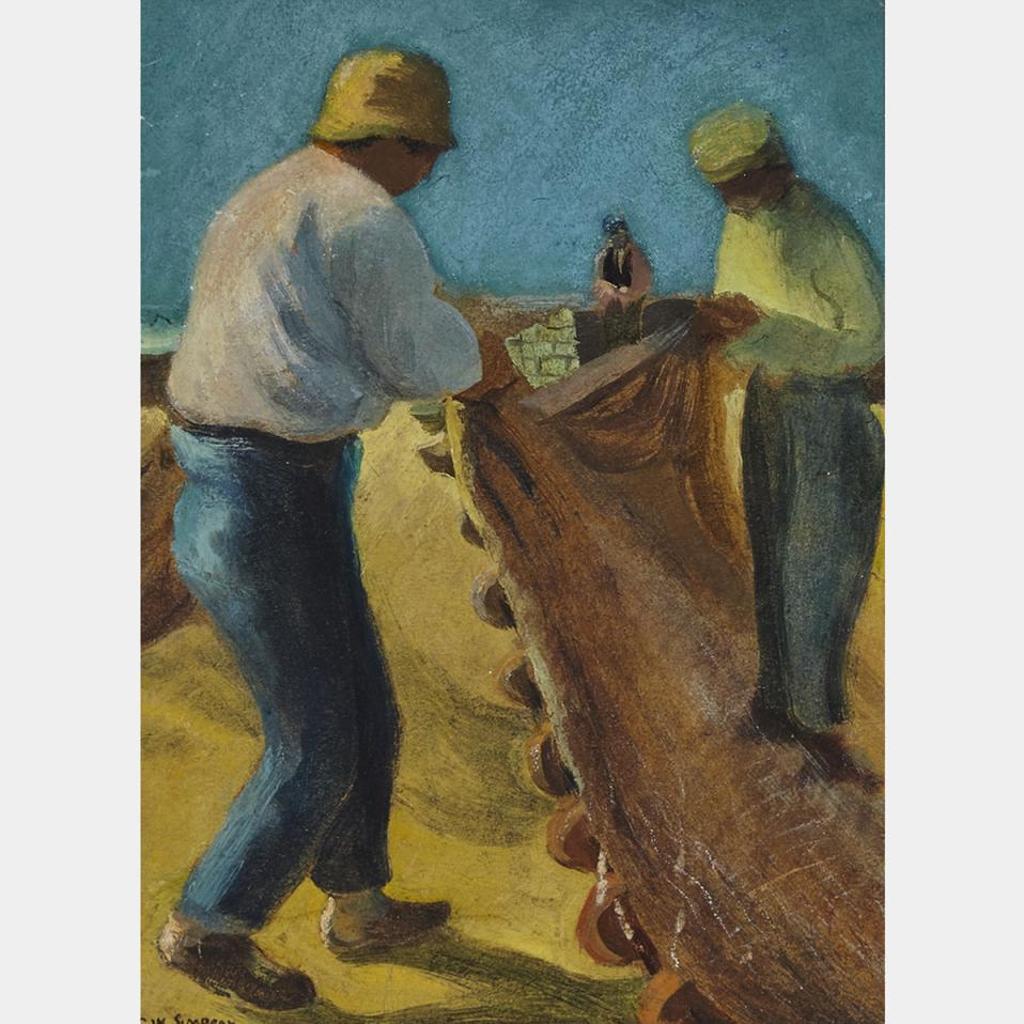 Charles Walter Simpson (1878-1942) - Fisherman, 1930