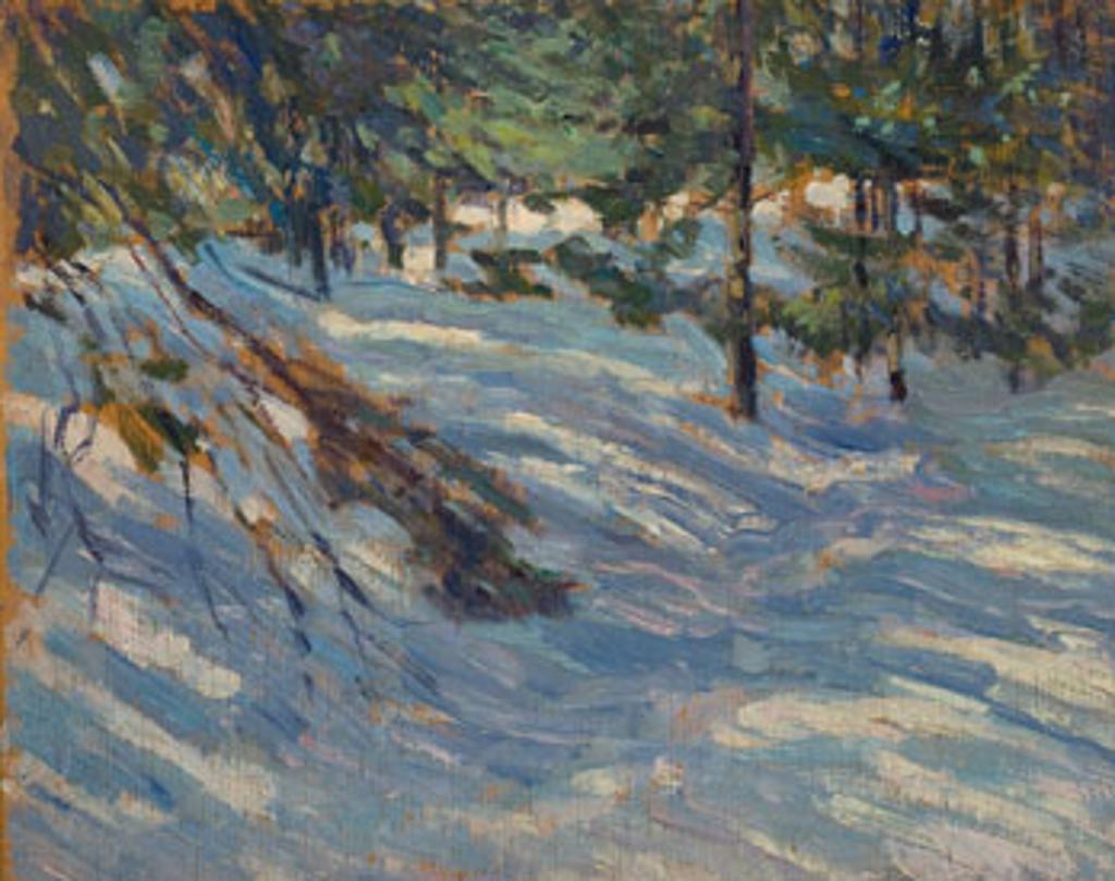 James Edward Hervey (J.E.H.) MacDonald (1873-1932) - Pines, Algonquin Park