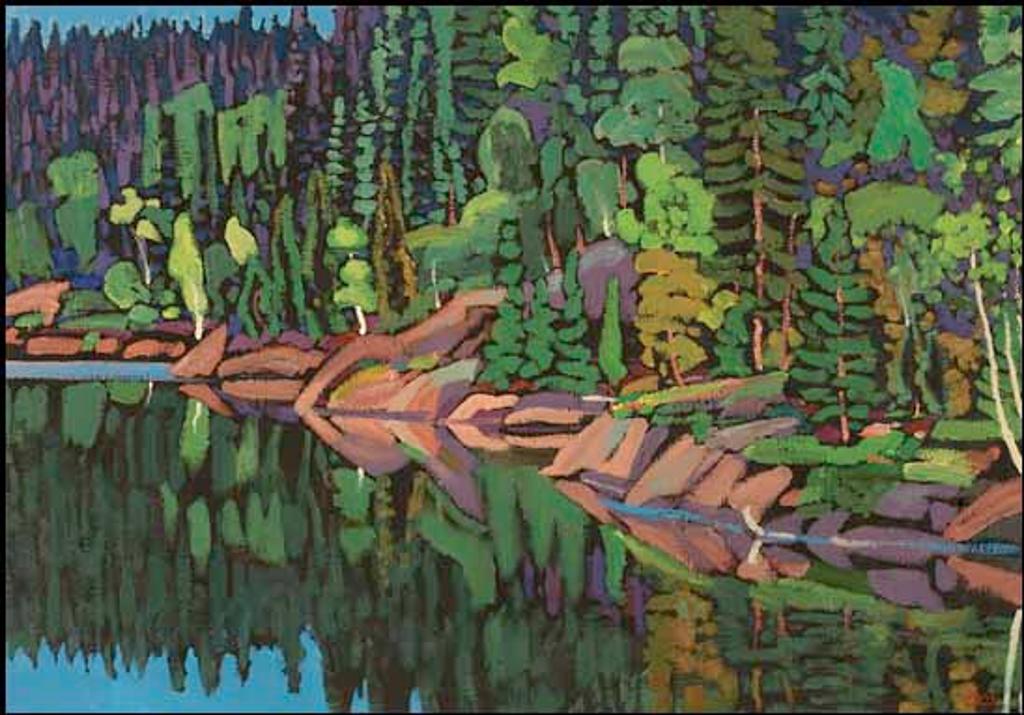 Illingworth Holey (Buck) Kerr (1905-1989) - Earngey Lake, Near Kenora