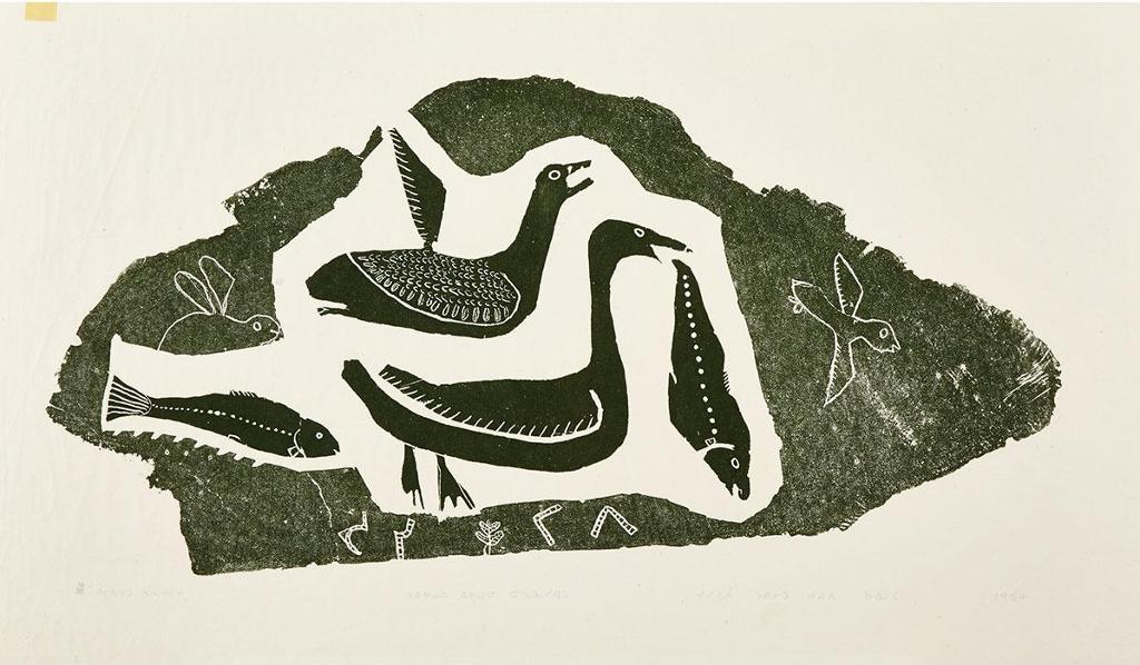 Josie Pamiutu Papialuk (1918-1996) - Gulls