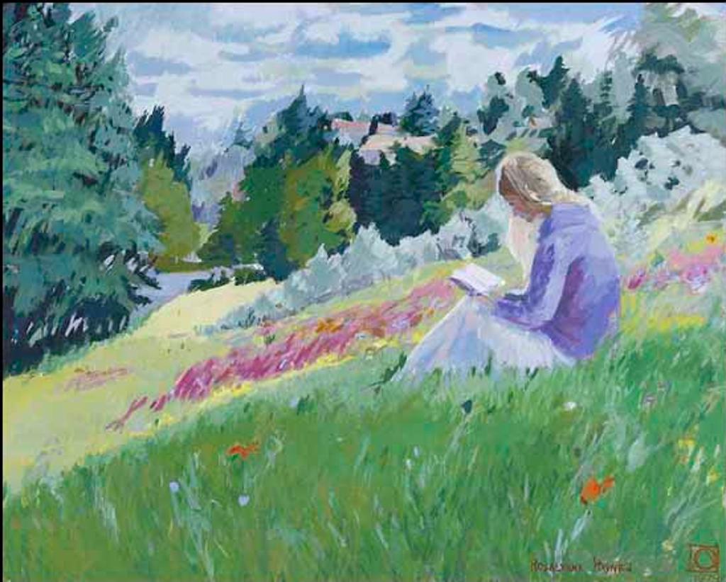 Rosalynne Norman Haynes - Hillside in Spring (02306/2013-37)
