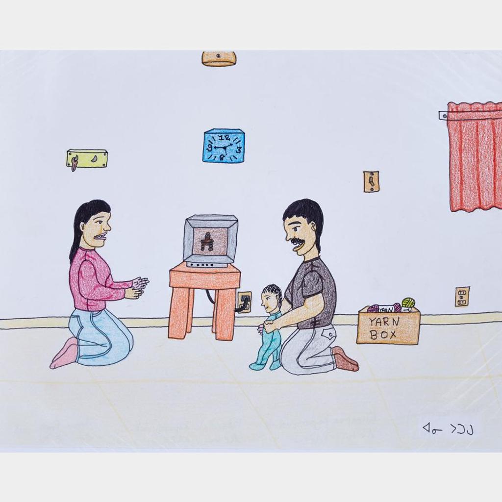 Annie Pootoogook (1969-2016) - Untitled (First Steps)