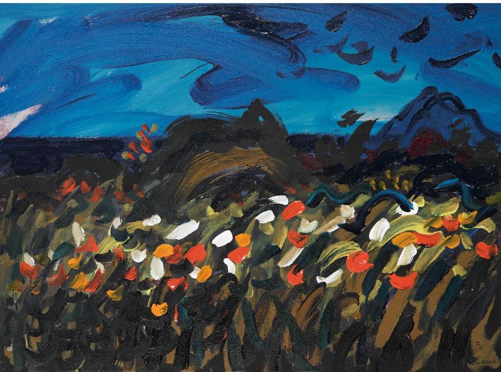 Yehouda Leon Chaki (1938-2023) - Spring Landscape