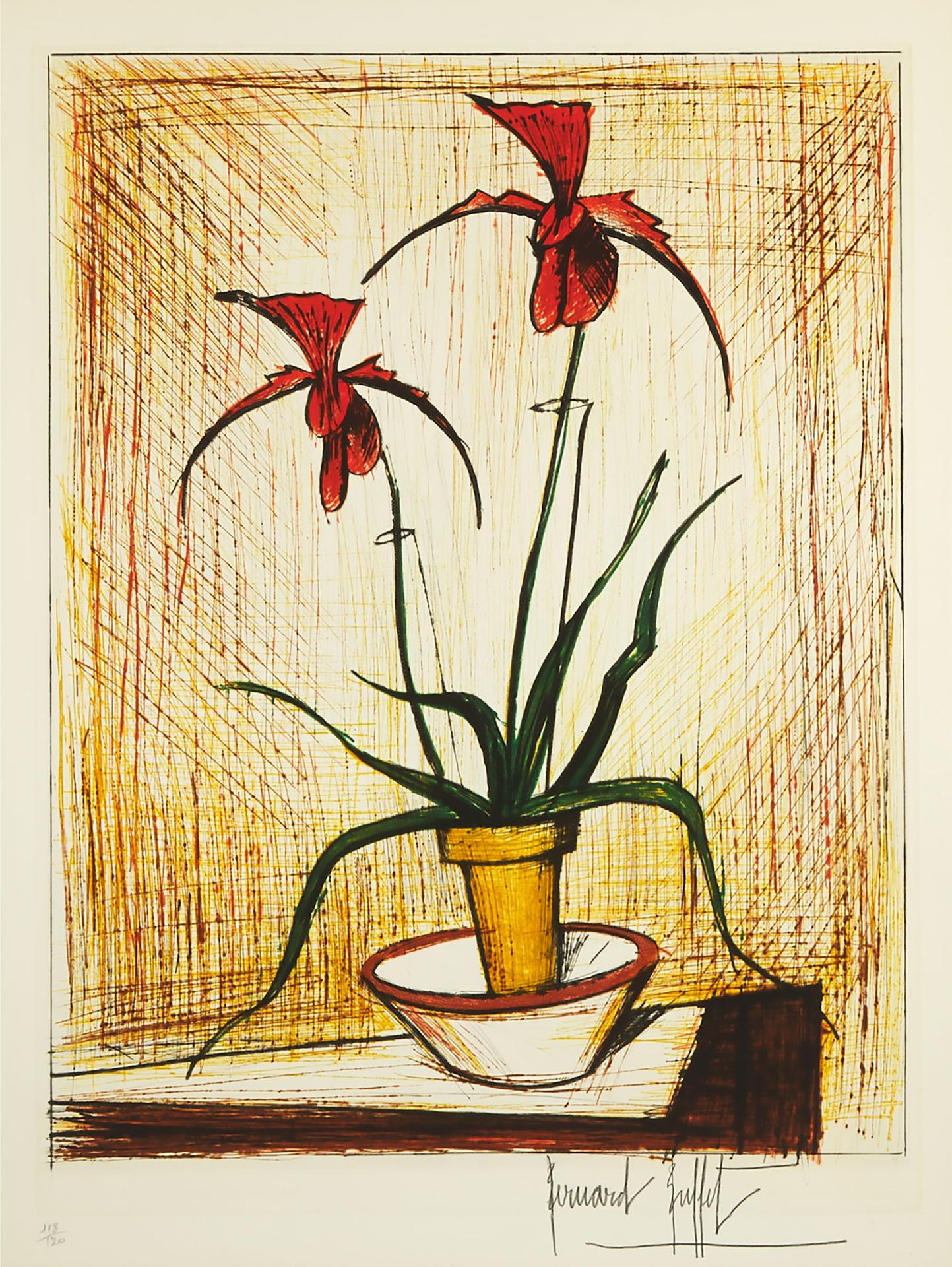 Bernard Buffet (1928-1999) - ORCHIDÉES, 1979 [R. 90]
