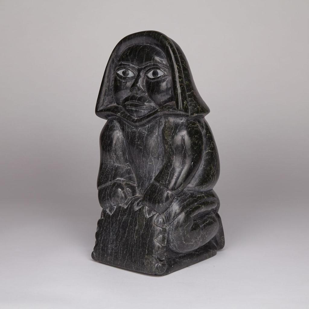 Abraham POV (1927-1994) - Kneeling Woman Stretching A Skin