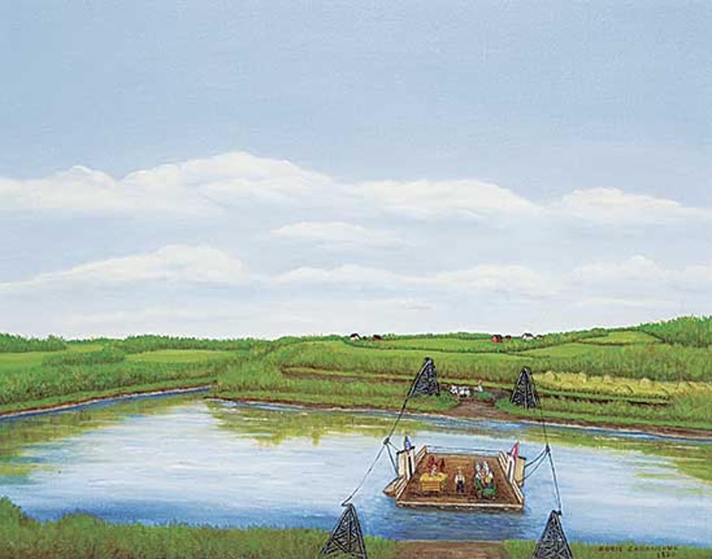 Doris Zaharichuk (1917-2012) - Ferry Crossing