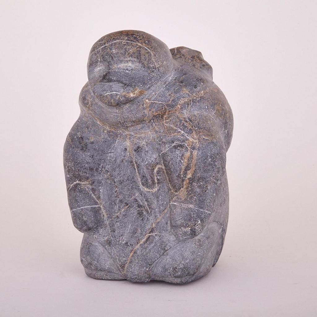 Barnabus Arnasungaaq (1924-2017) - Mother With Child In Amaut