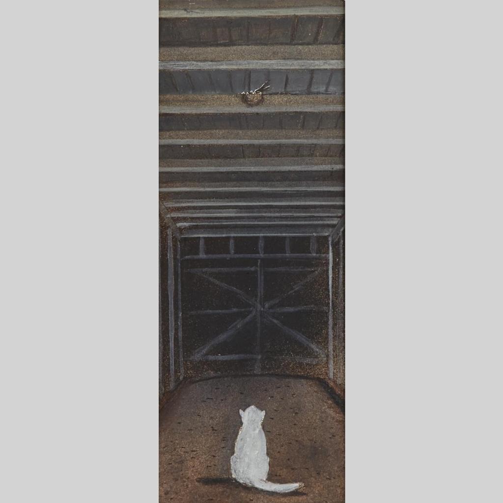 William Kurelek (1927-1977) - Now How Can I Get At The Little Beggars?