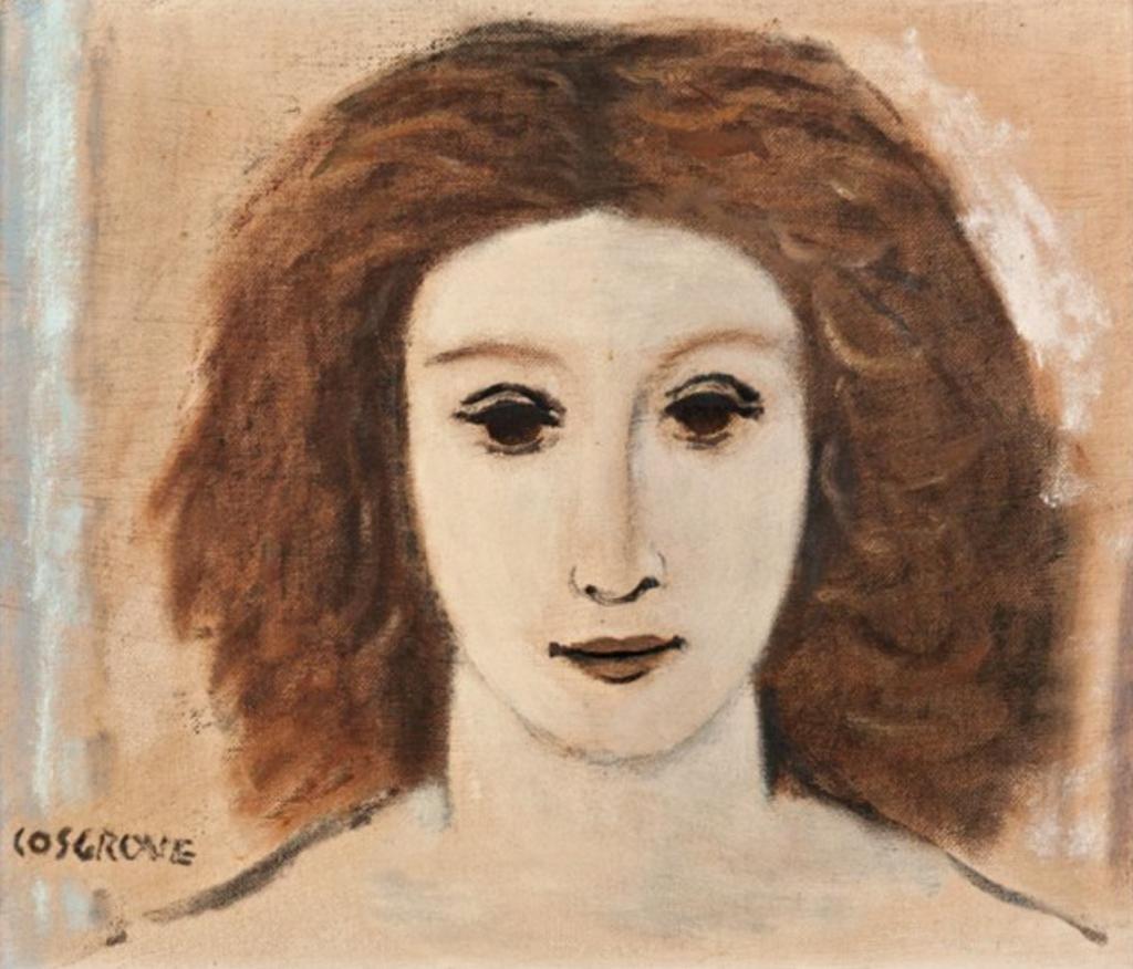 Stanley Morel Cosgrove (1911-2002) - Tete de Jeune Femme
