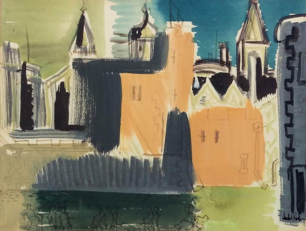 Andre Charles Bieler (1896-1989) - Tower of London, 1954