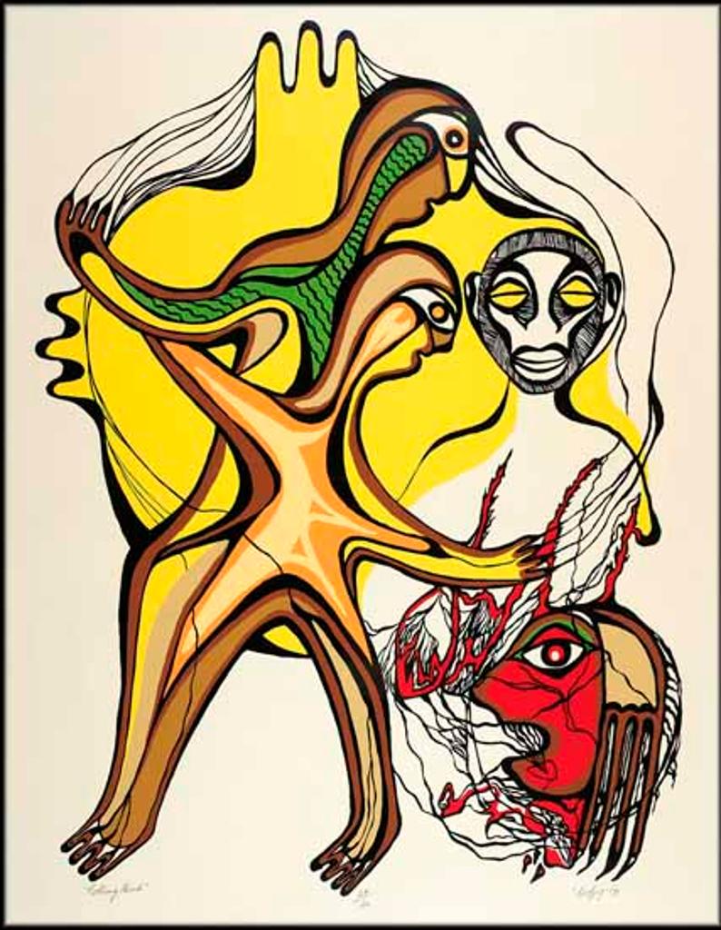Daphne Odjig (1919-2016) - Rolling Head