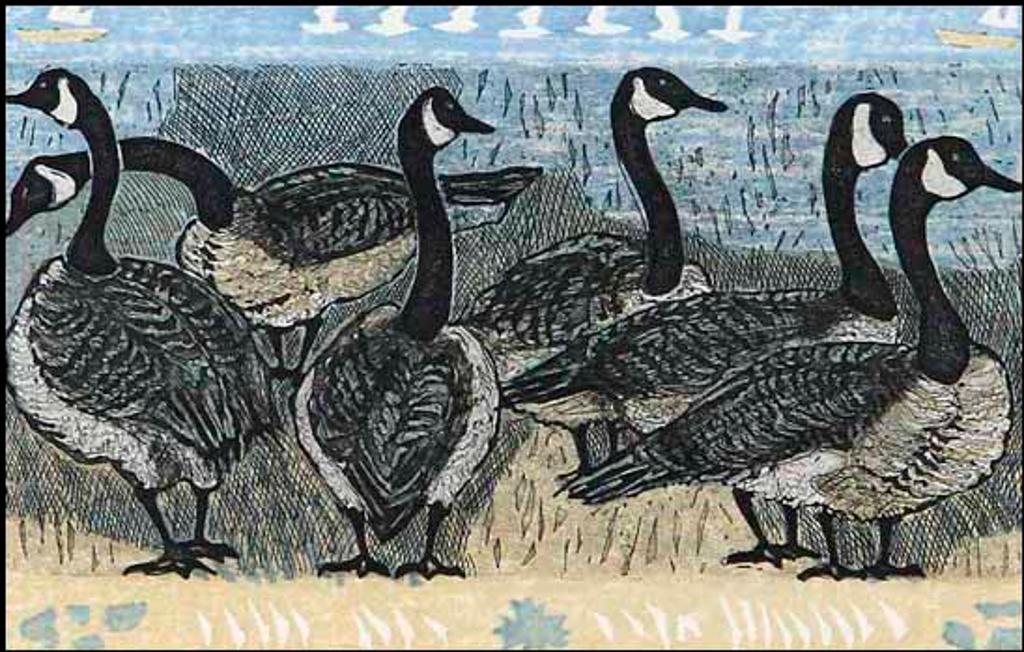Helen D. Mackie (1926-2018) - Canada Geese (01165/2013-2081)