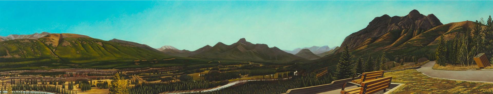 Joice M. Hall (1943) - Village Rim Viewpoint Kananaskis