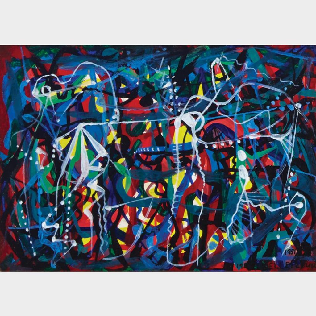 Léon Bellefleur (1910-2007) - Sans Titre