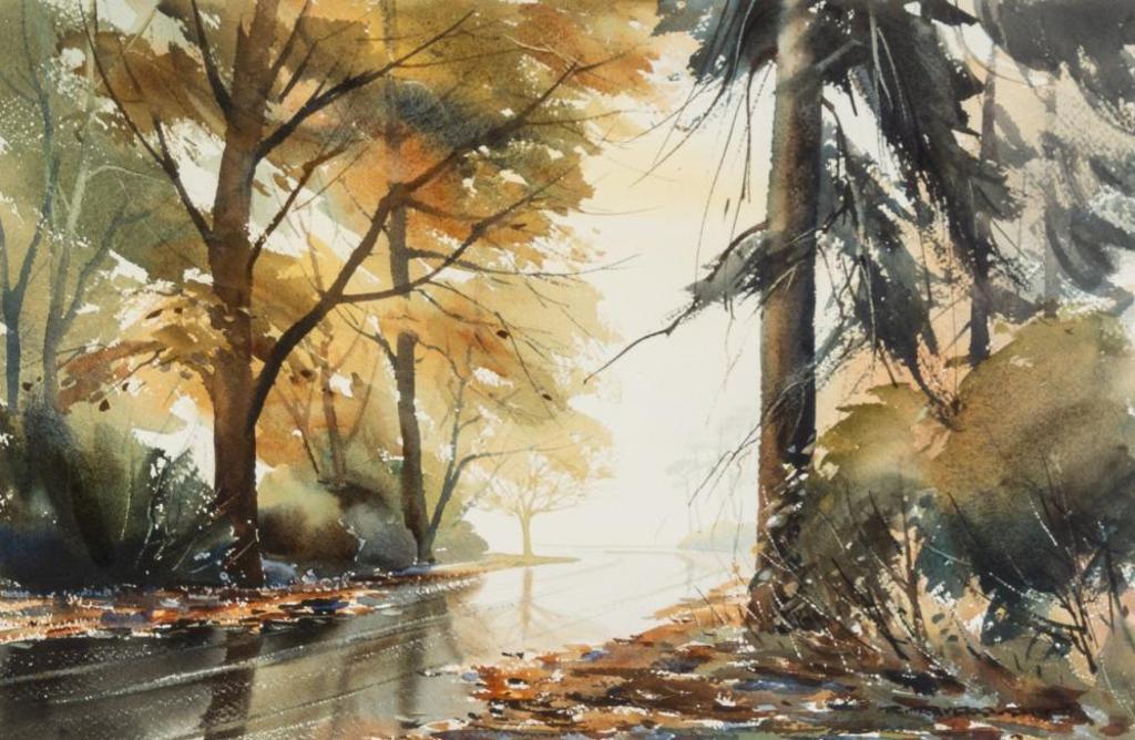Brian Travers-Smith (1931) - Road Through the Forest
