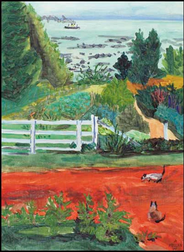 Alfred Pellan (1906-1988) - Farm Garden, Charlevoix