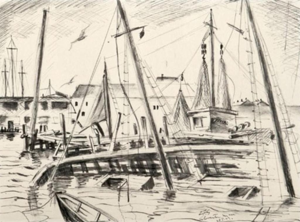 Carl Fellman Schaefer (1903-1995) - Gloucester, Mass