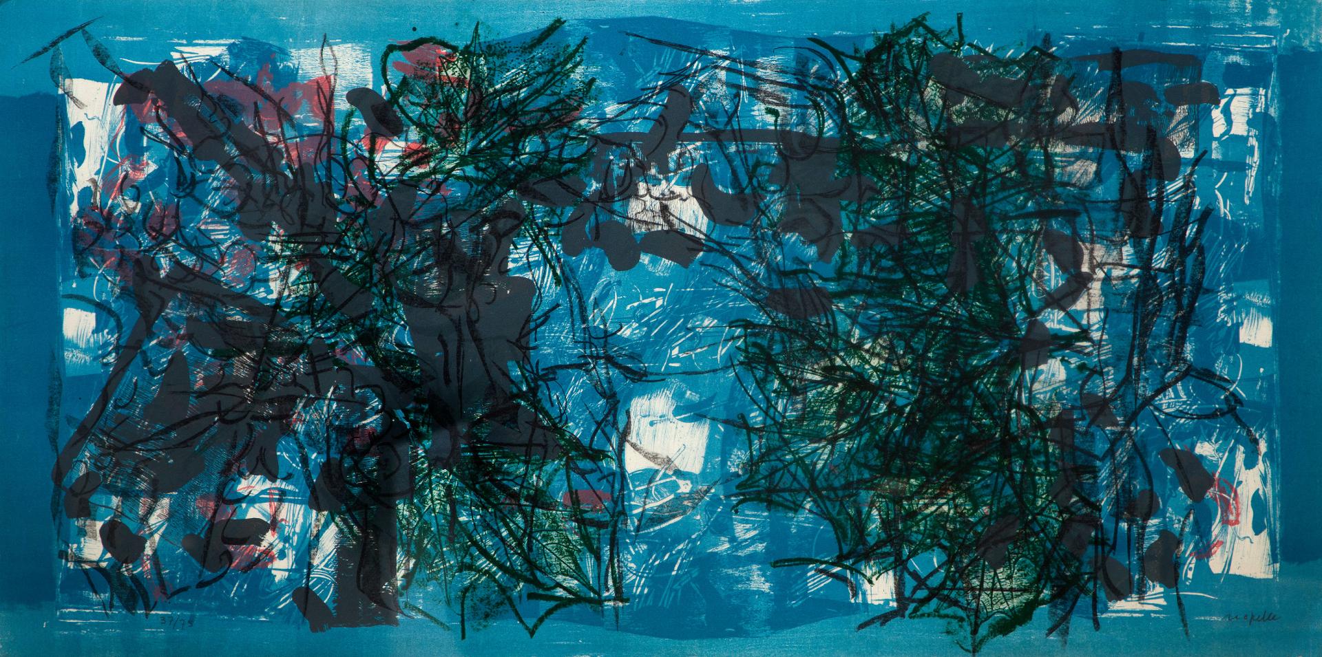 Jean-Paul Riopelle (1923-2002) - Album 67 (nº 14), 1967