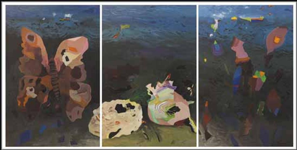 Jack Leaonard Shadbolt (1909-1998) - Seashore Nocturne