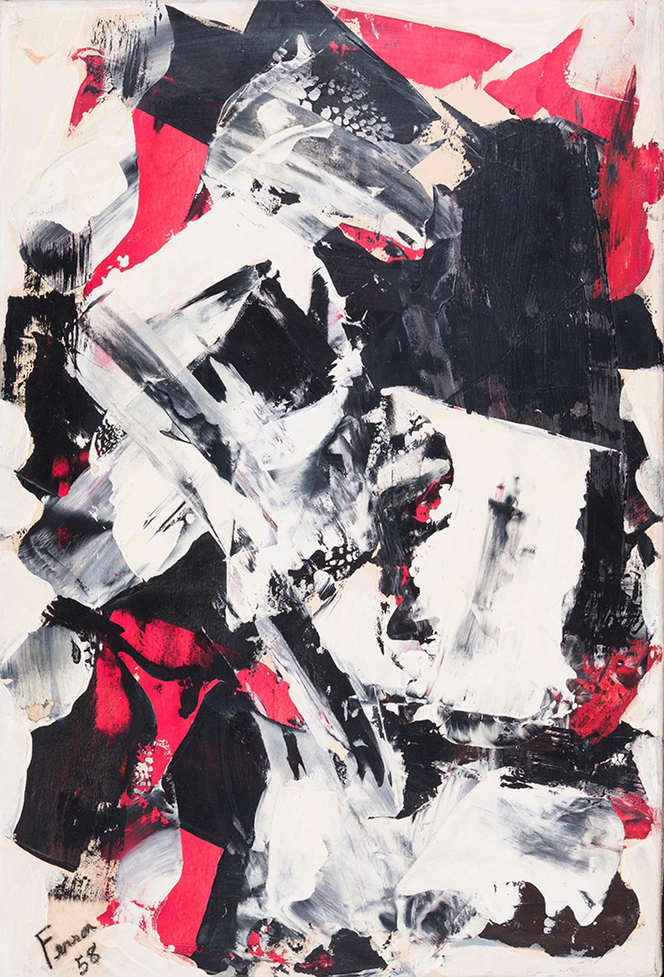 Marcelle Ferron (1924-2001) - Abstract Composition