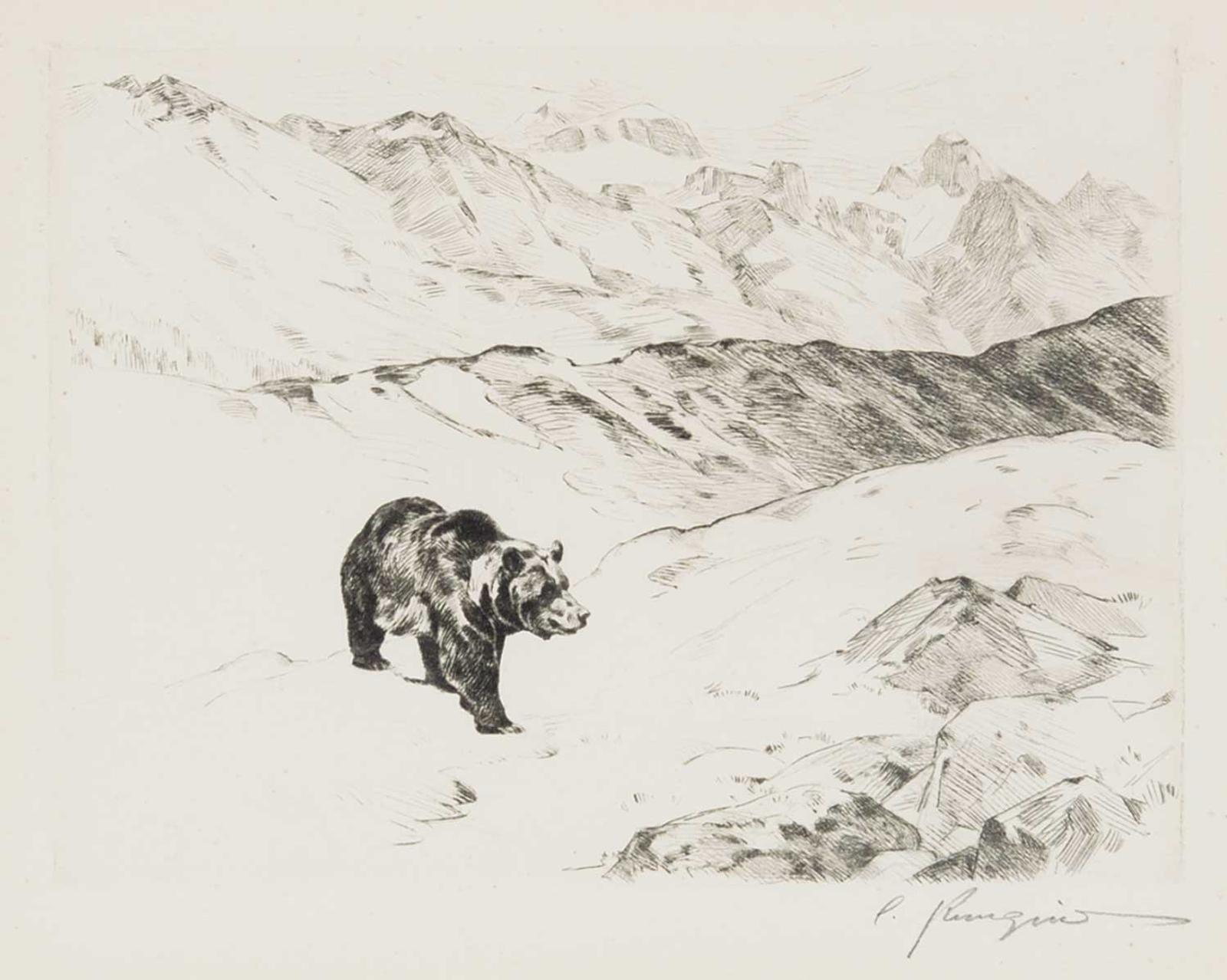 Carl Clemens Moritz Rungius (1869-1959) - An Old Prospector