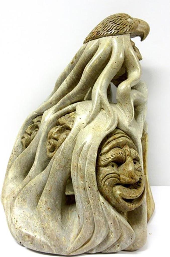 Darvis Thomas - Untitled Steatite Carving; Signed And Dated '84 To Underside (12