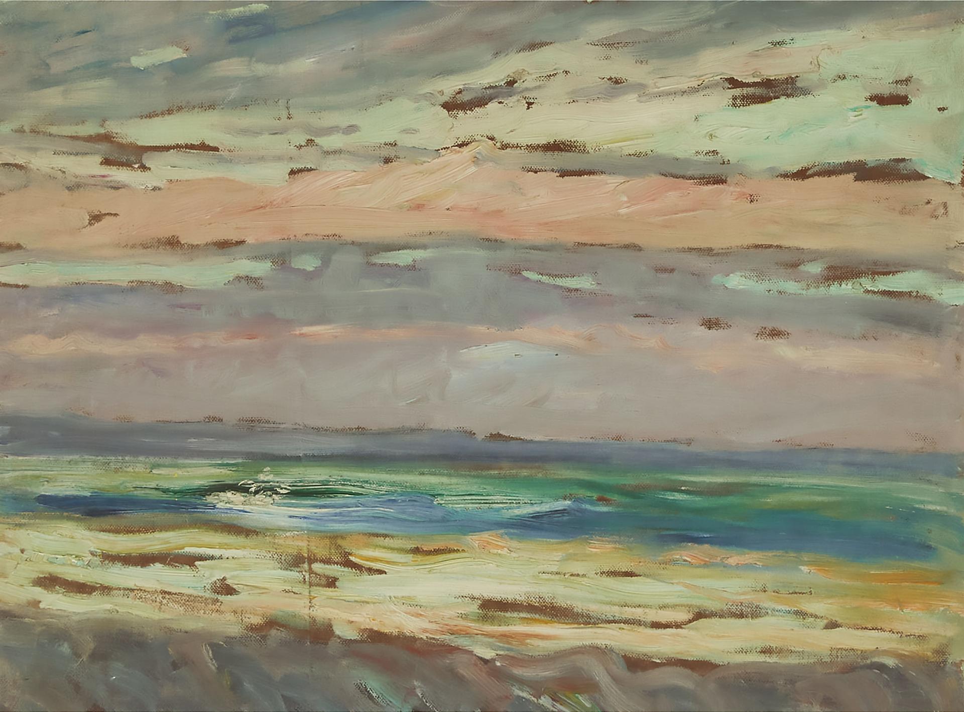 Frank (Franz) Hans Johnston (1888-1949) - Coucher De Soleil À Trois Pistoles, 1916