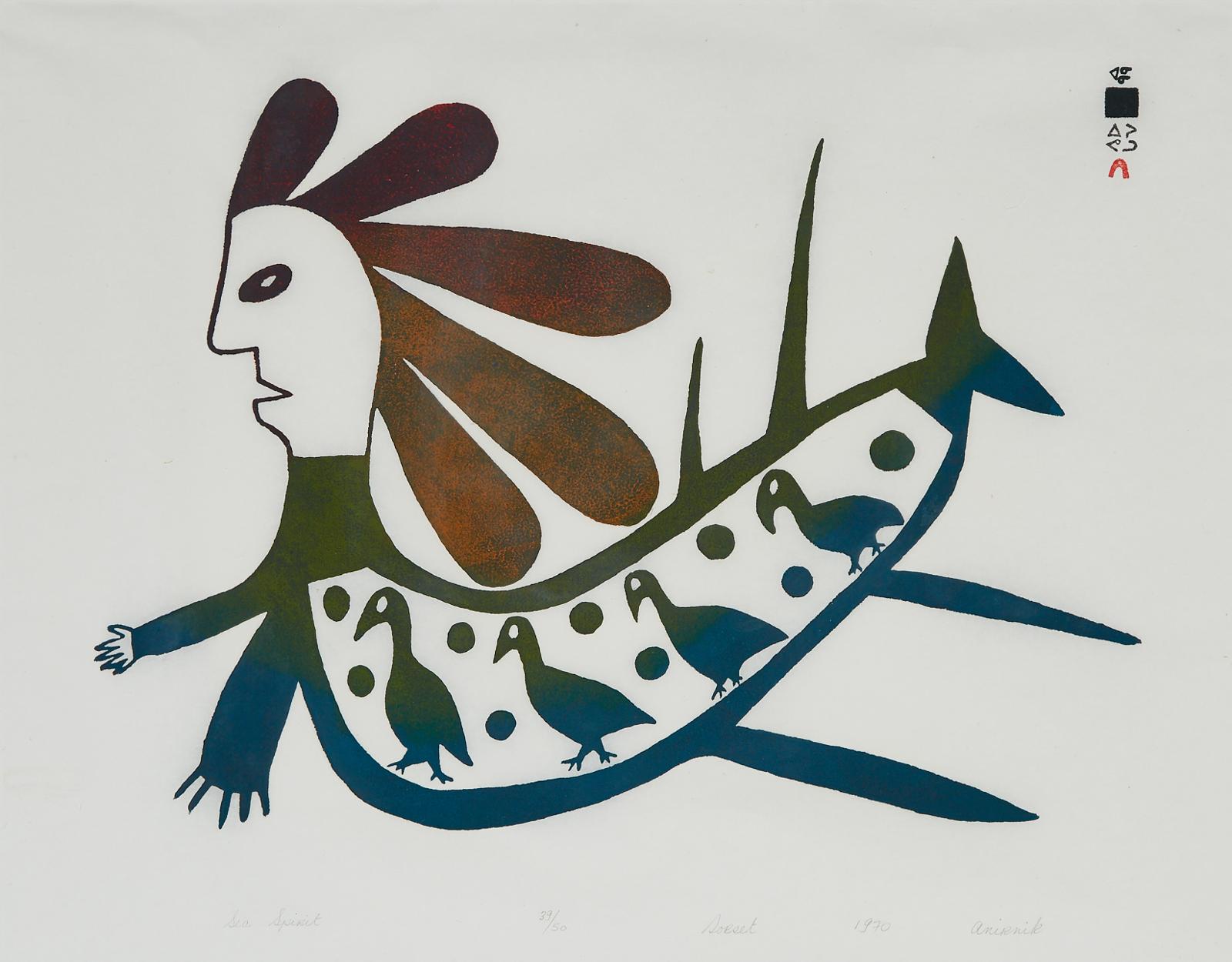 Anirnik Oshuitoq (1902-1983) - Sea Spirit