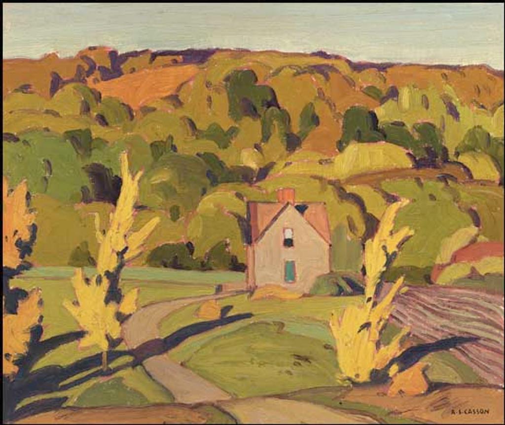 Alfred Joseph (A.J.) Casson (1898-1992) - Valley near Glen Williams