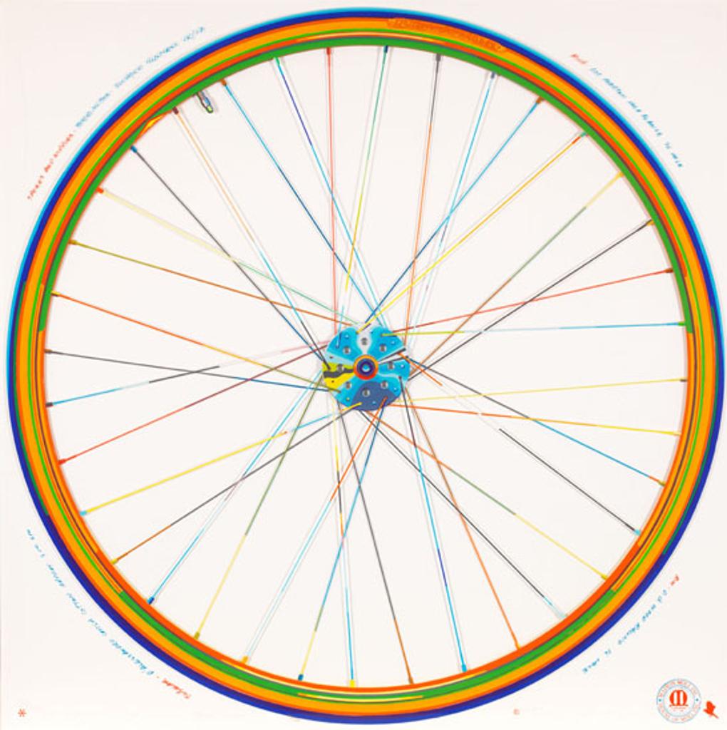 Gregory Richard Curnoe (1936-1992) - Doc Morton Front Wheel