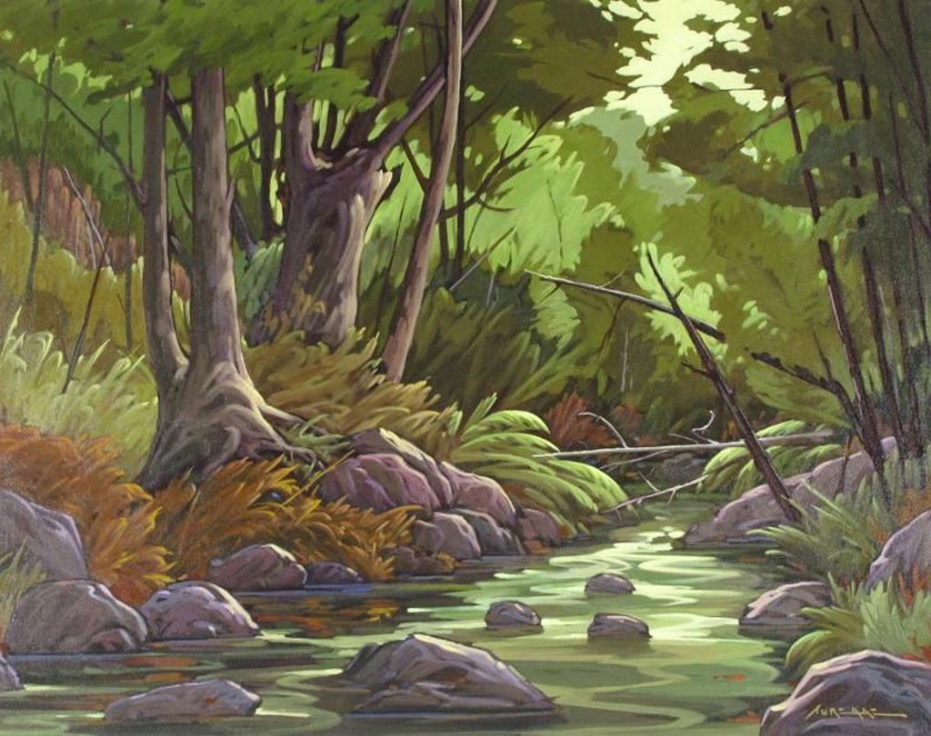 Andre Turenne (1941) - Ruisseau En Sous-Bois