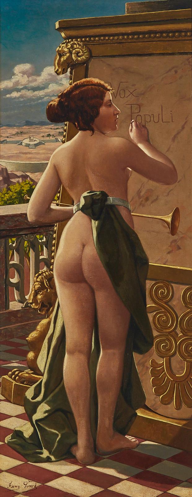 Franz Kaspar Huibrecht Vinck (1827-1903) - Vox Populi (The Voice Of The People)