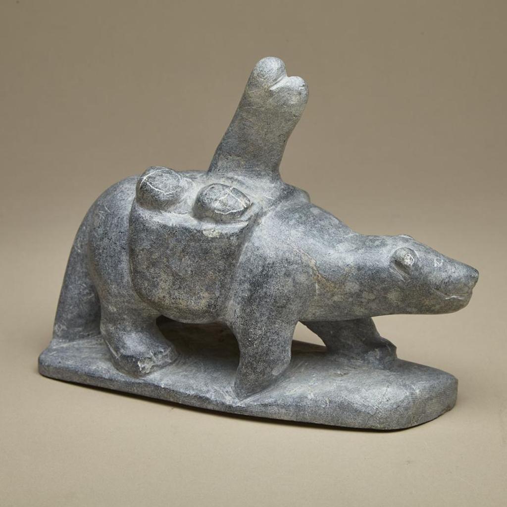 Davidialuk Alasua Amittu (1910-1976) - Pack-Dog With Laden Saddle
