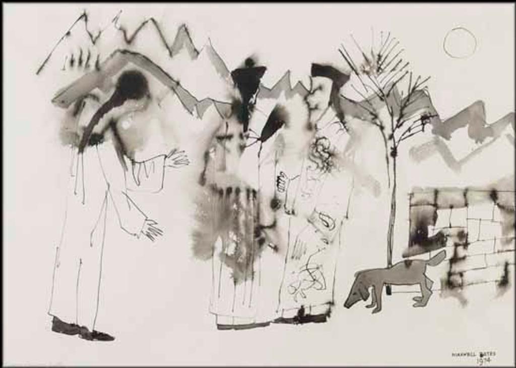 Maxwell Bennett Bates (1906-1980) - Some Chinese Poets