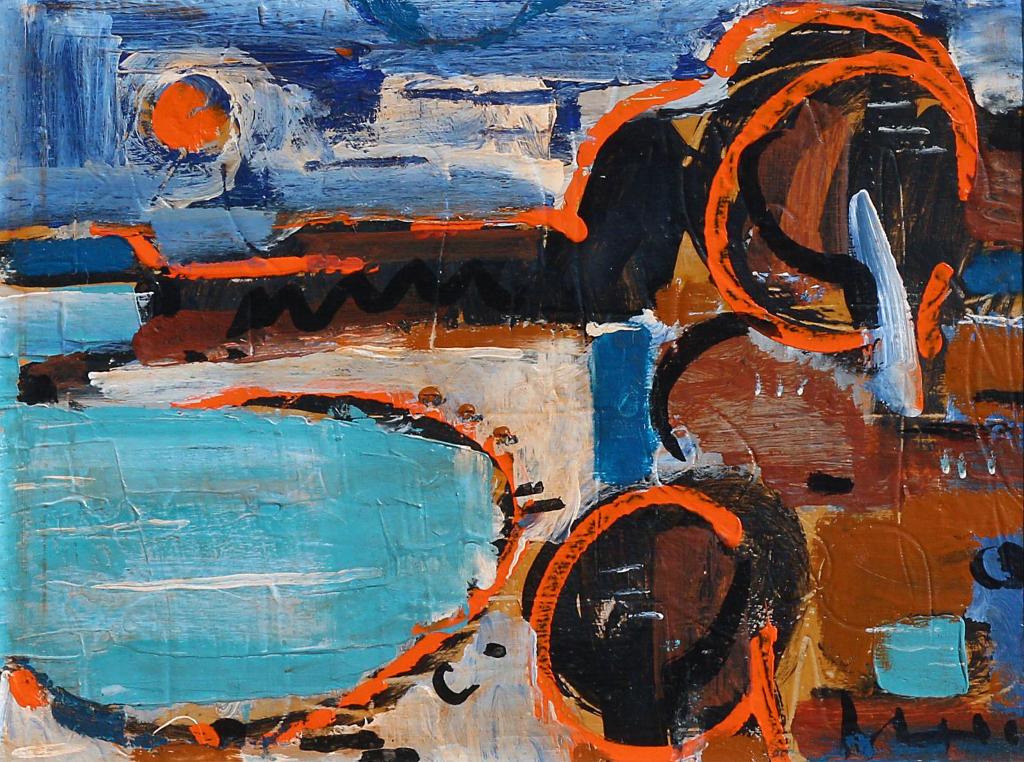 Herbert Johannes Joseph Siebner (1925-2003) - B.C. COAST; 1987