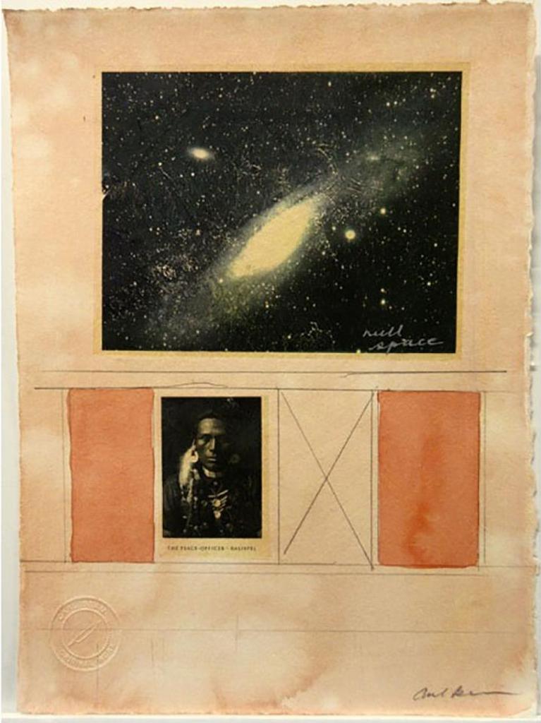 Carl Beam (1943-2005) - Null Space - The Peace-Officer-Kalispel