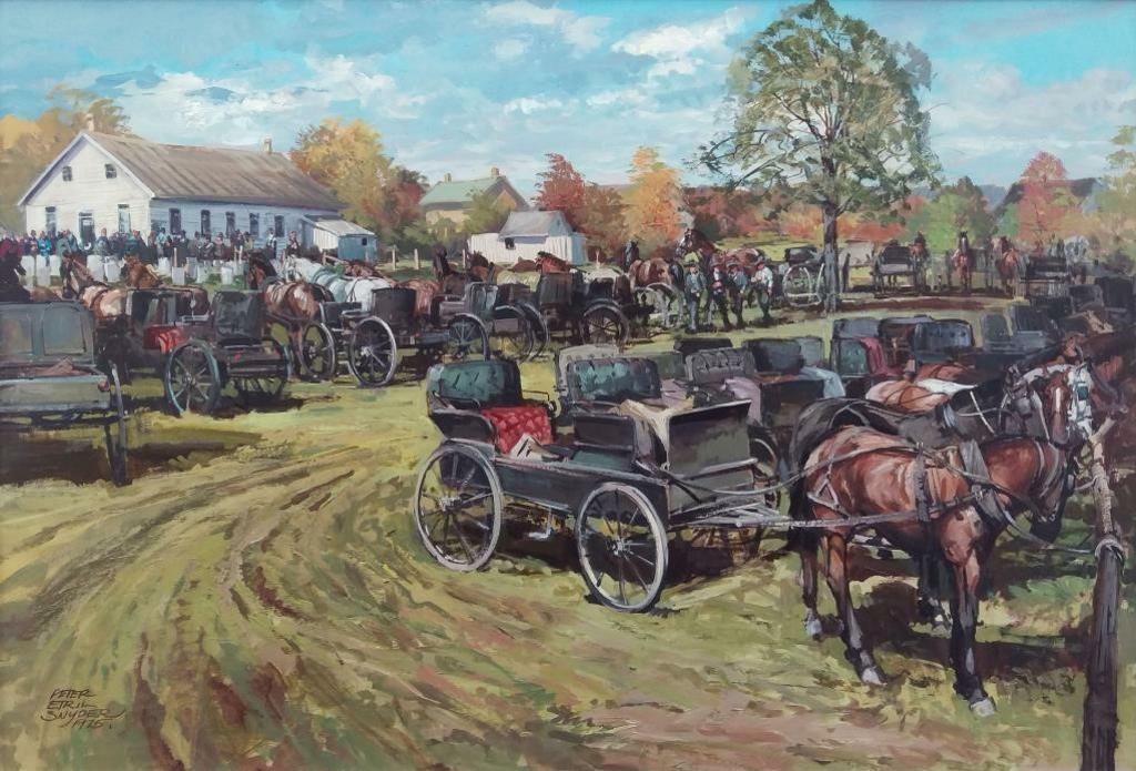 Peter Etril Snyder (1944-2017) - The Meeting Place, 1975