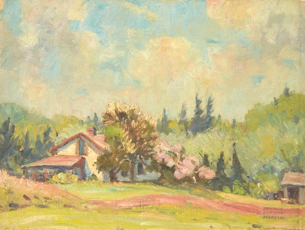 Bernice Fenwick Martin (1902-1999) - Port Hope, Country Homestead