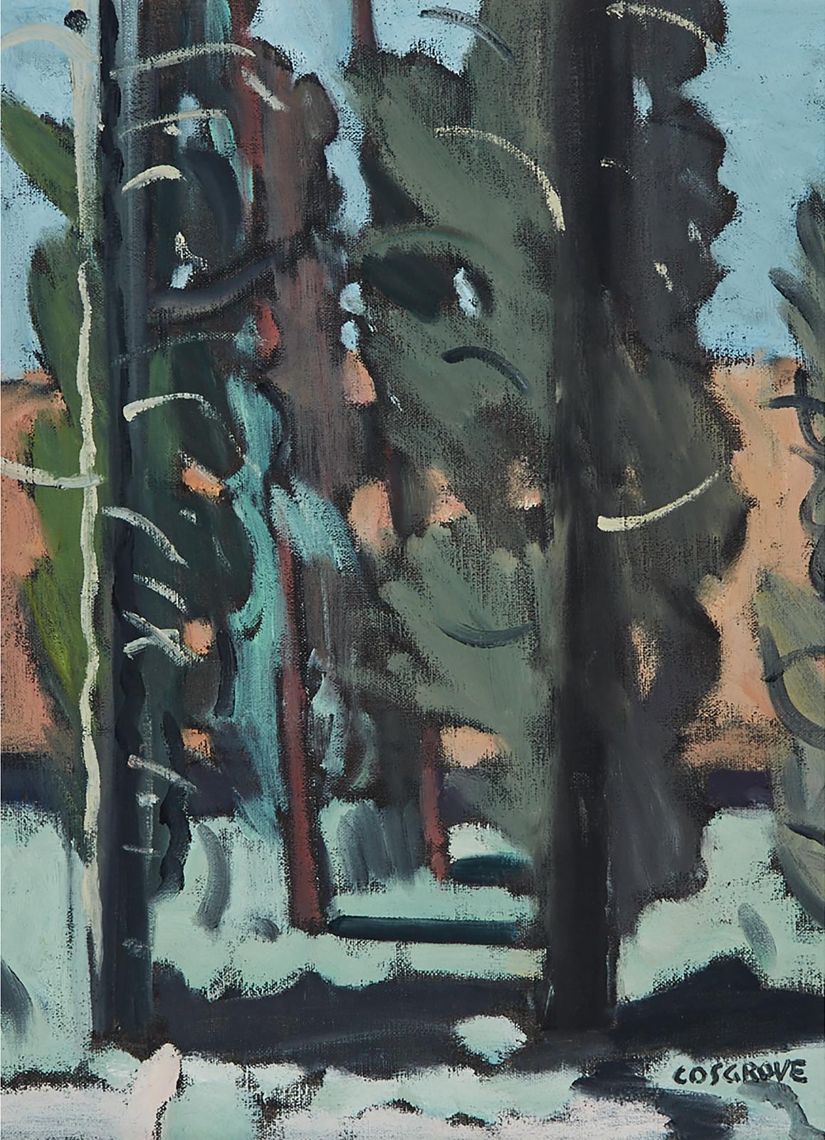 Stanley Morel Cosgrove (1911-2002) - Trees Near Hudson