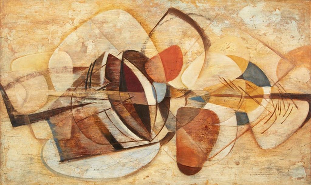 Donald Mackay Houstoun (1916-2004) - Still Life (Beach Stones)