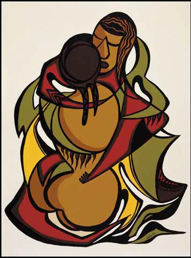 Daphne Odjig (1919-2016) - The Embrace