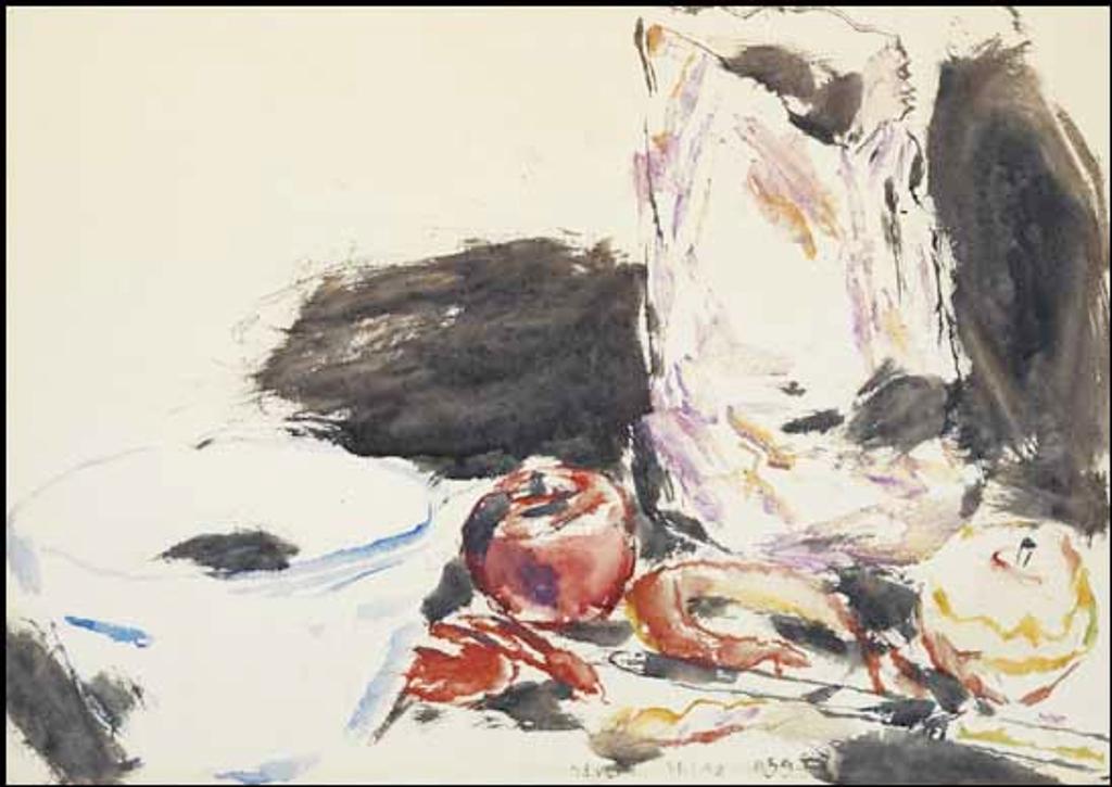 David Browne Milne (1882-1953) - The Pared Apple
