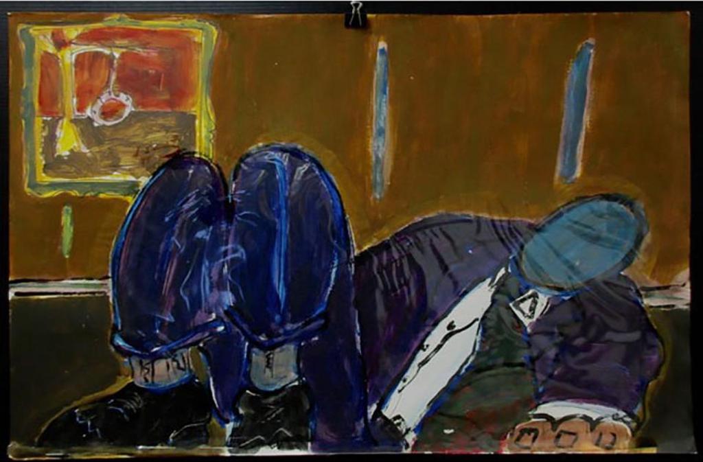 Gary Silverberg - Untitled (Reclining Man)